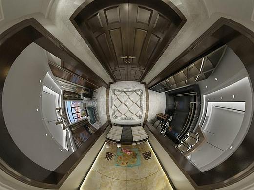 瓷砖铺贴家装项目-4房2厅全户型全景图