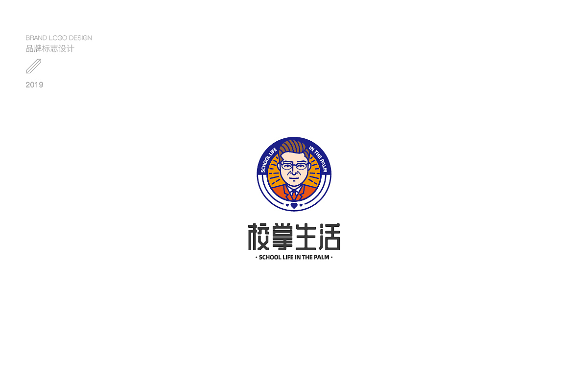 校掌生活校园线上服务品牌logo设计（图ZMTY4MDY2OTMy） - Brand - 站酷设计师芒克视觉设计原创素材 - 站酷ZCOOL