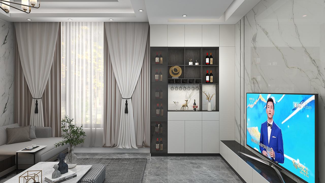 电视柜（图ZMjg2MDUxNDQw） - 家装设计 - 站酷设计师图小丸原创素材 - 站酷ZCOOL