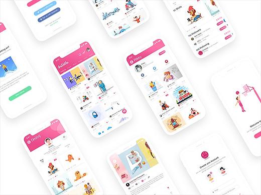 Dribbble APP概念设计