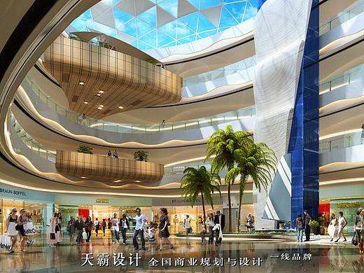 想拥有前沿性吉林商贸城设计效果可信赖天霸设计