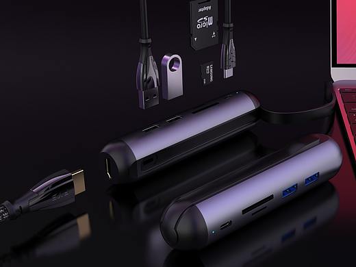Type-C扩展坞 USB-C转HDMI线转换器