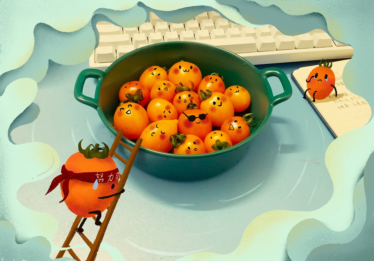 番茄崽子们（图ZMjUwMjI5MTAw） - 创作习作 - 站酷设计师橘子酱斯基原创素材 - 站酷ZCOOL