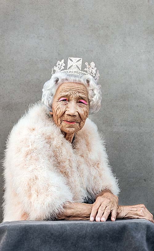 时尚老人系列|生活中的女王,时尚到老