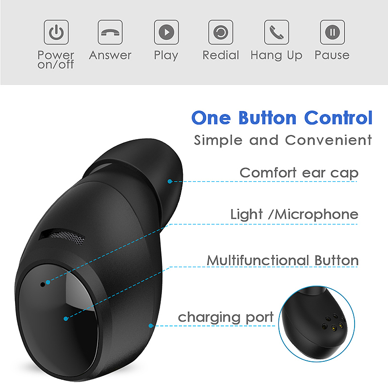 蓝牙耳机详情图