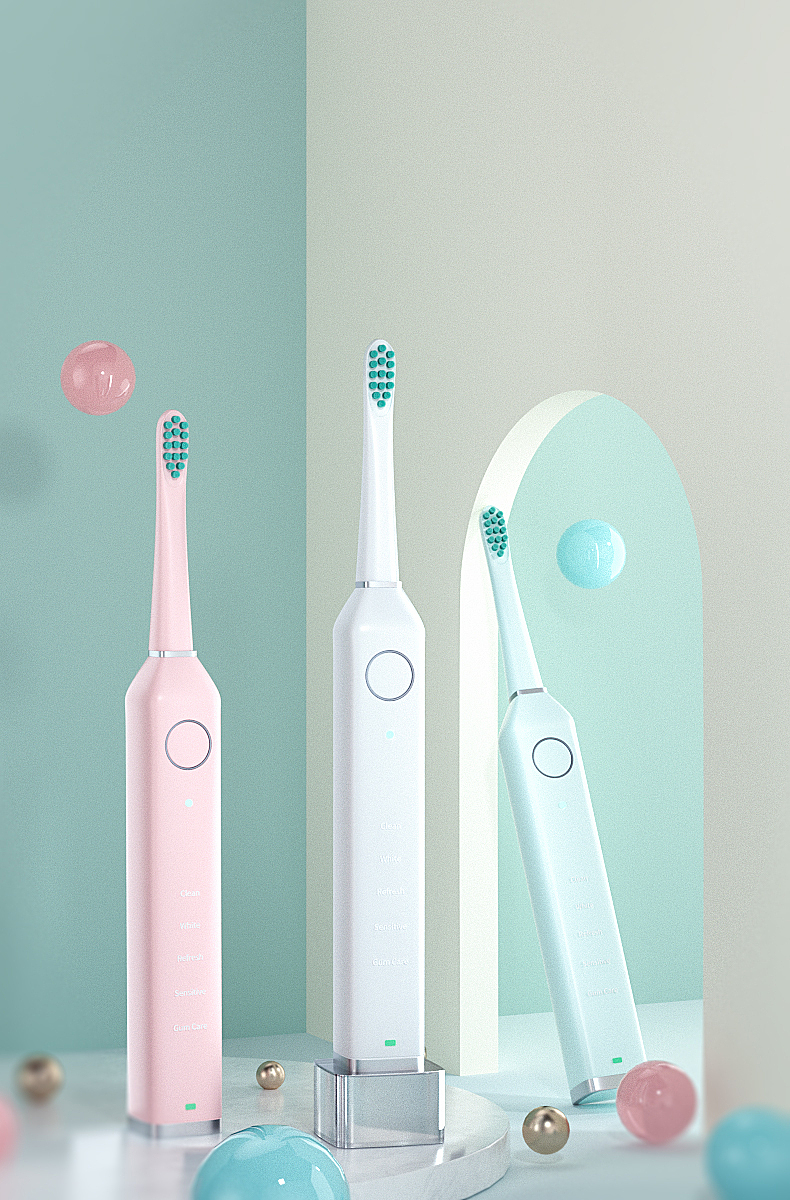 电动牙刷建模渲染（图ZMTUxNjg0OTAw） - 其他三维 - 站酷设计师TY_七原创素材 - 站酷ZCOOL