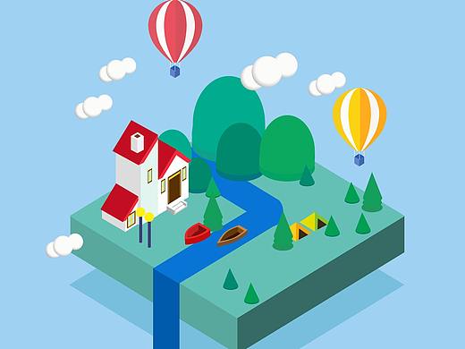 2.5D插画（个人主页-ZMzI4MTgyMzI=） - 商业插画 - 站酷设计师暮灵mly原创素材 - 站酷ZCOOL