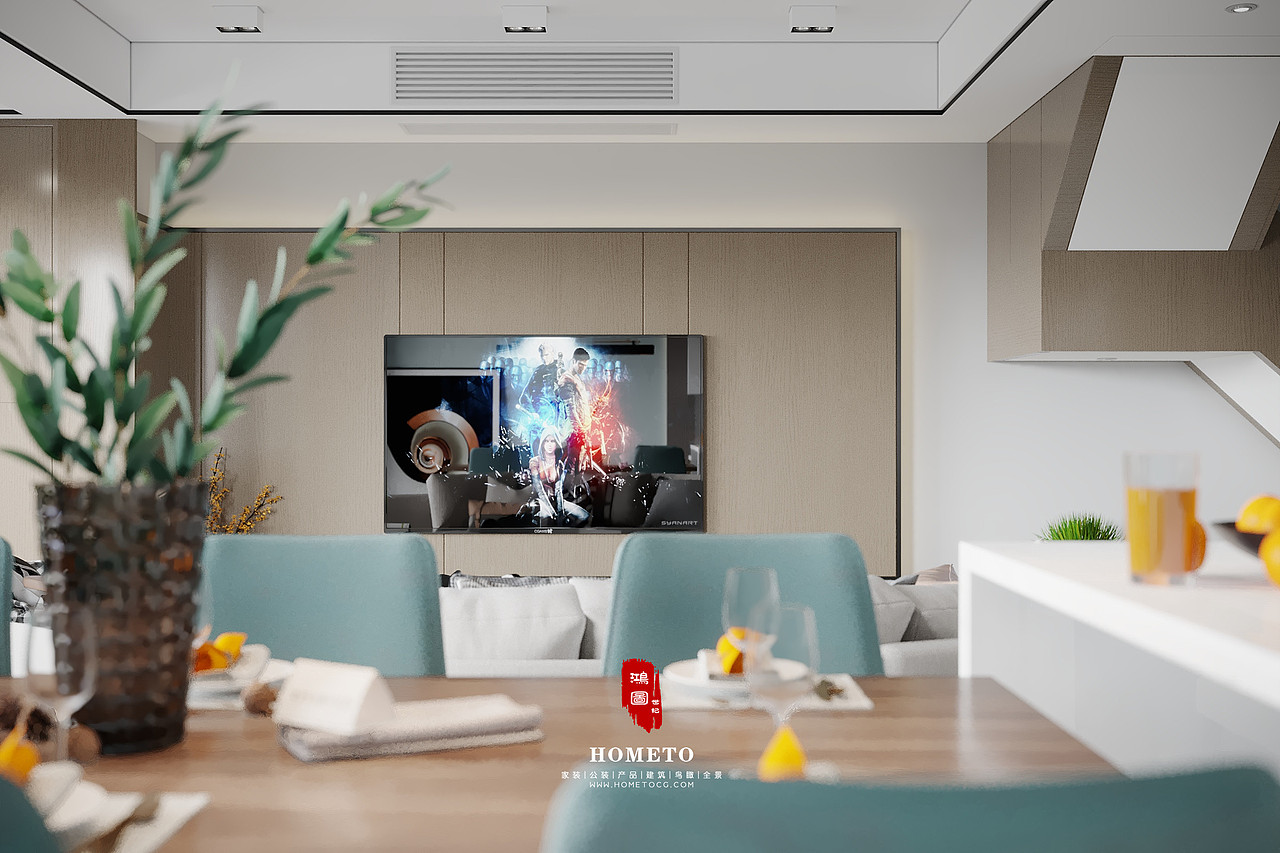 现代客餐厅——鸿图世纪