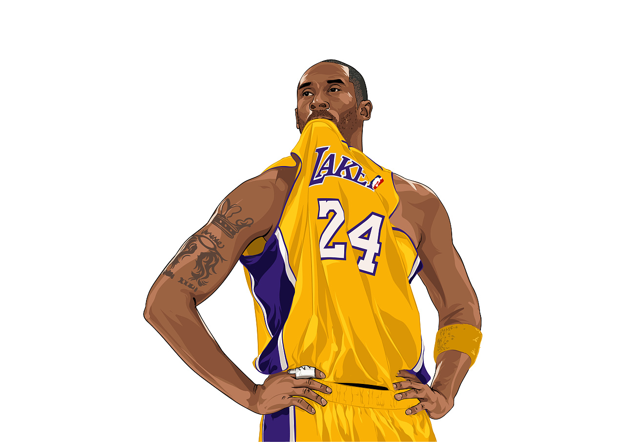 nba球星人物插图|插画|商业插画|michael1109 - 原创作品 - 站酷