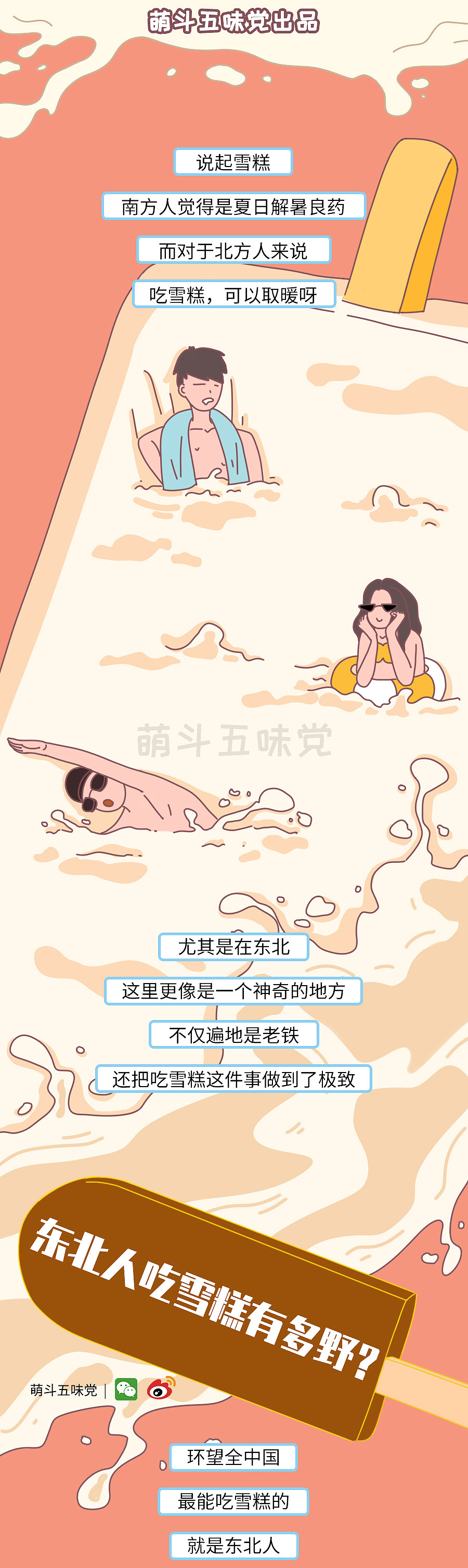 东北吃雪糕有多野？南方人：给跪了！（图ZMjM1ODk2Nzc2） - 中/长篇漫画 - 站酷设计师萌斗五味党原创素材 - 站酷ZCOOL