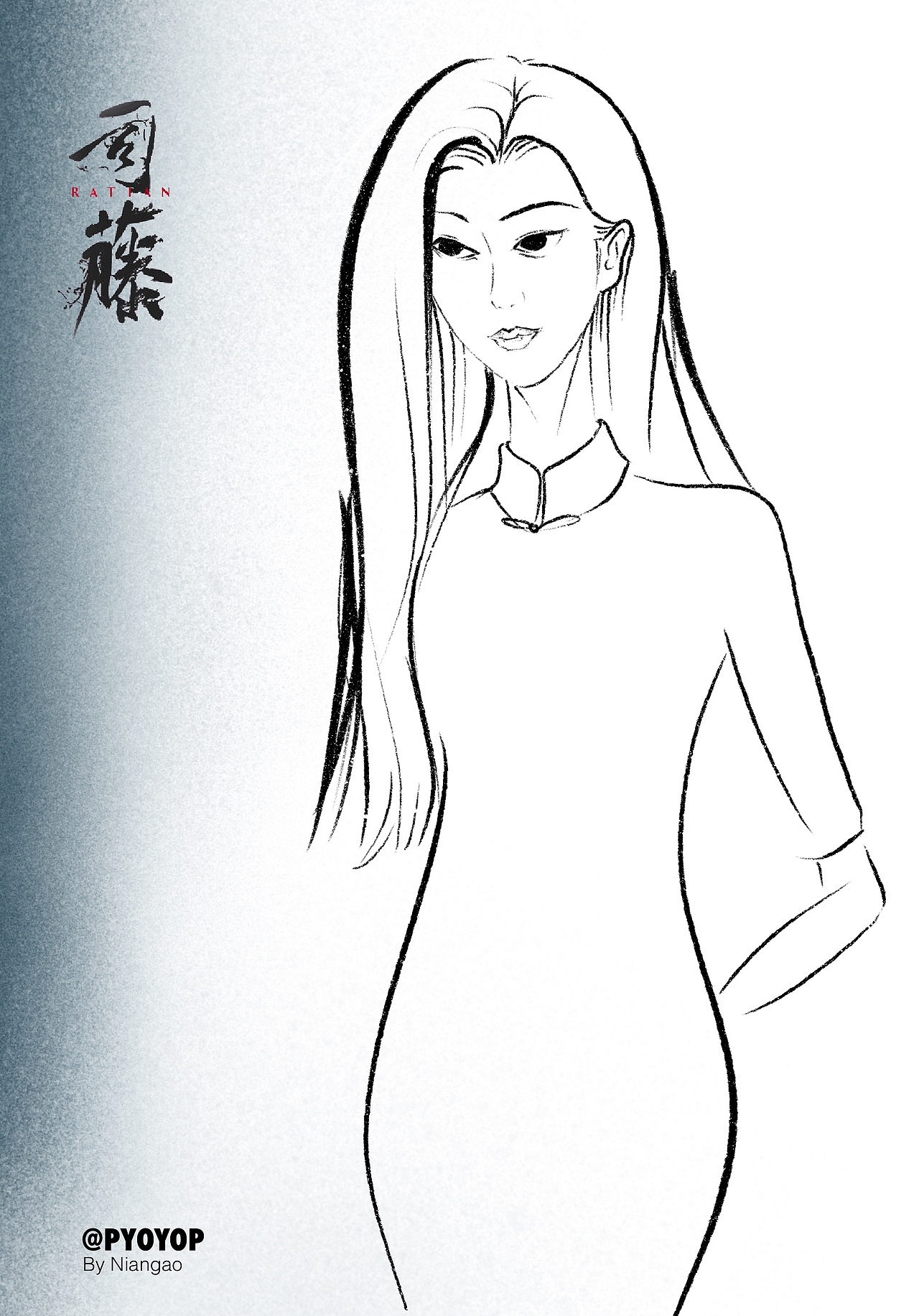 东方美人面 司藤手绘练习