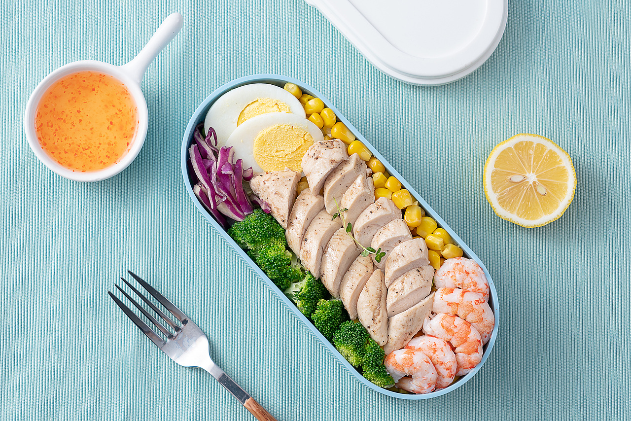 轻食健身餐（图ZMjE1MzcyMDY0） - 产品摄影 - 站酷设计师拍美食的亮仔原创素材 - 站酷ZCOOL