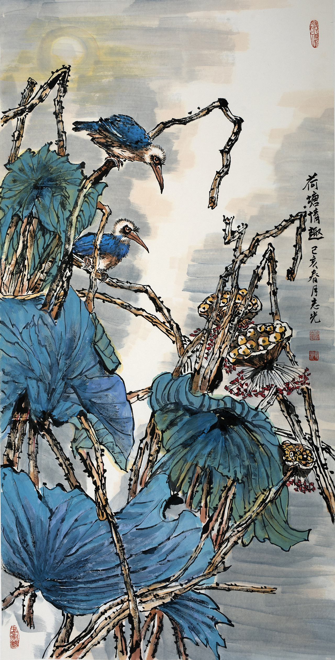 冯志光花鸟画作品欣赏