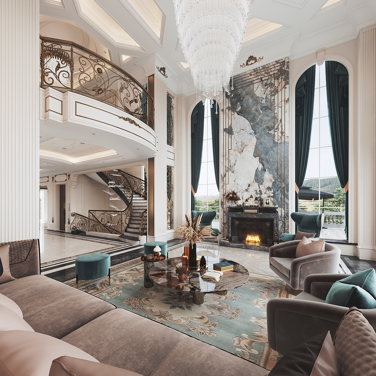 法式别墅· CGI（图ZMjUyNTkwMjIw） - 家装设计 - 站酷设计师ZANE丶原创素材 - 站酷ZCOOL