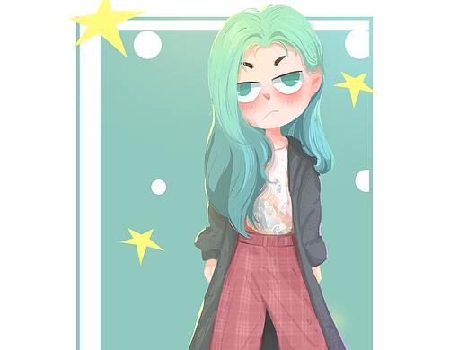 人物插畫（個人主頁-ZNTAxNjU4MzY=） - 商業(yè)插畫 - 站酷設(shè)計師哈吉1997原創(chuàng)素材 - 站酷ZCOOL