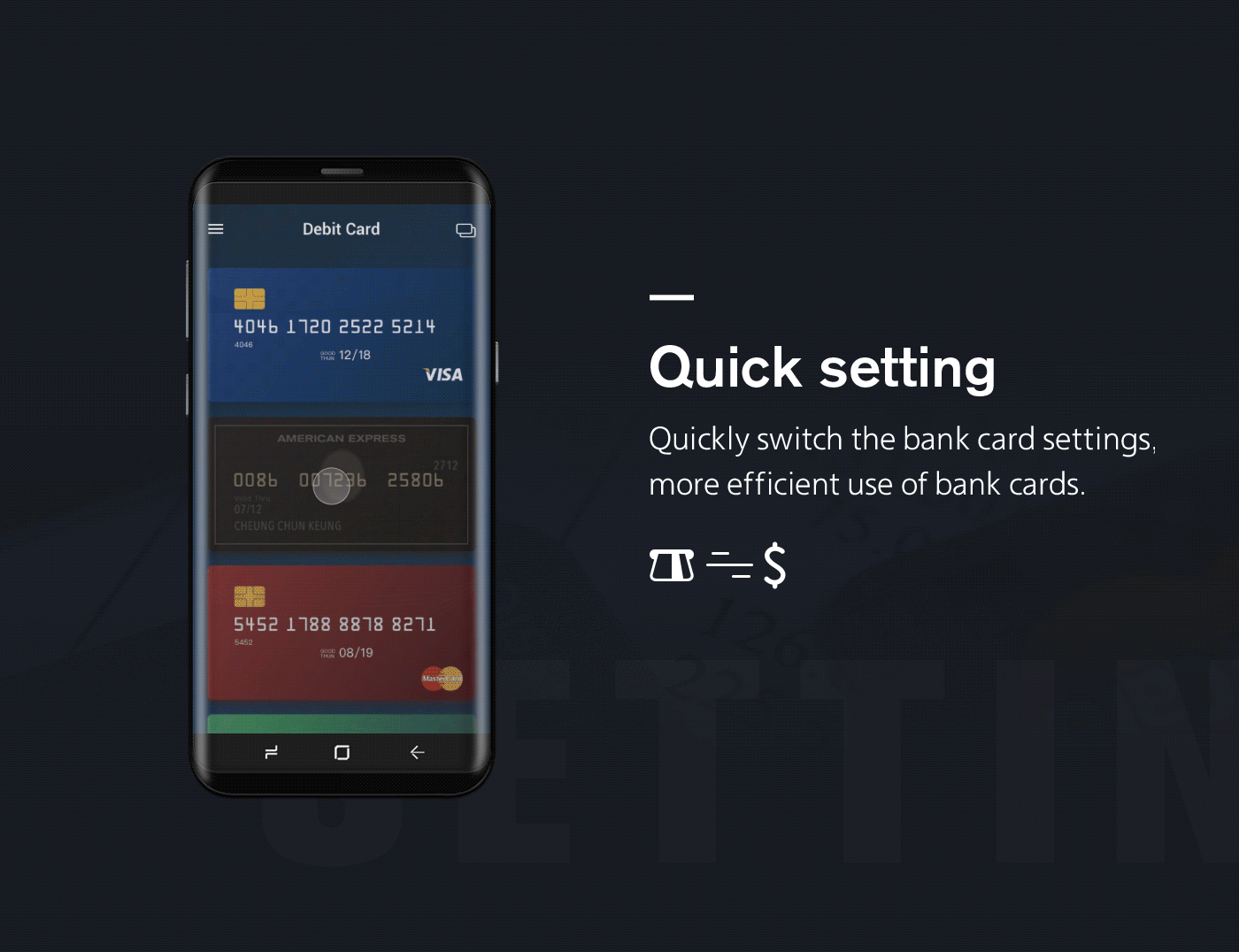 BankCard - App（图ZODc0MDkxNTY=） - APP界面 - 站酷设计师Kirl1原创素材 - 站酷ZCOOL