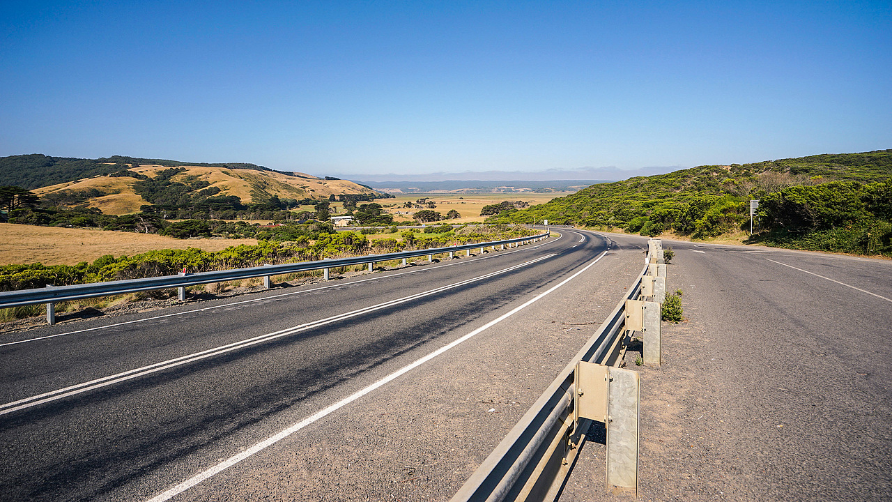 没有山火的澳洲