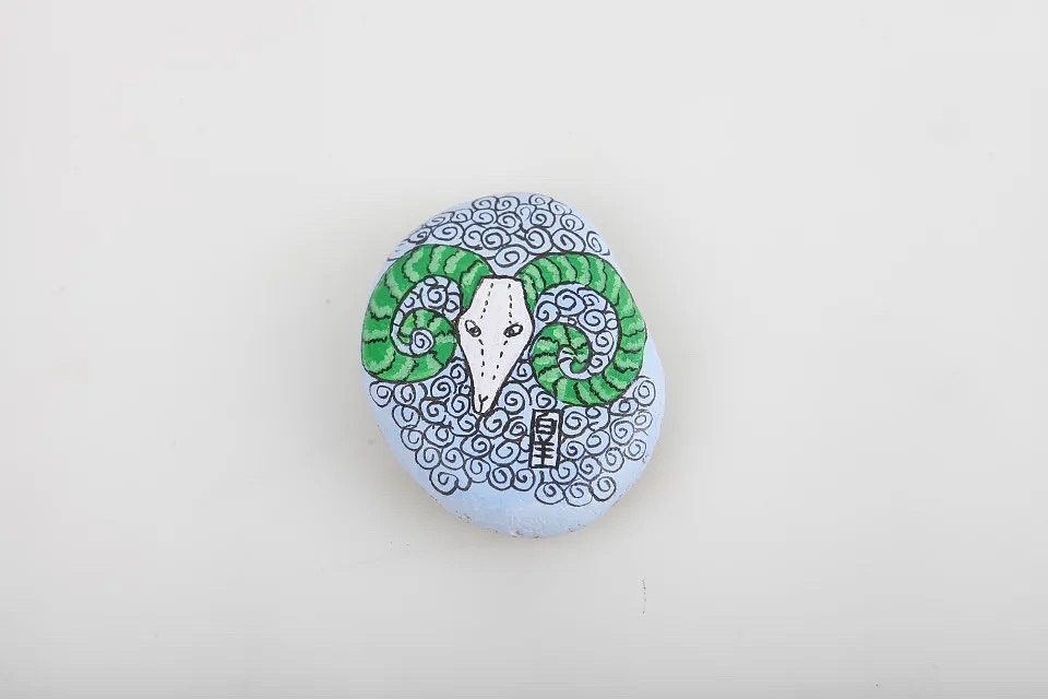 12星座-石头彩绘（图ZMzE3NDQ0MTY=） - 工艺品设计 - 站酷设计师anxiaolong原创素材 - 站酷ZCOOL