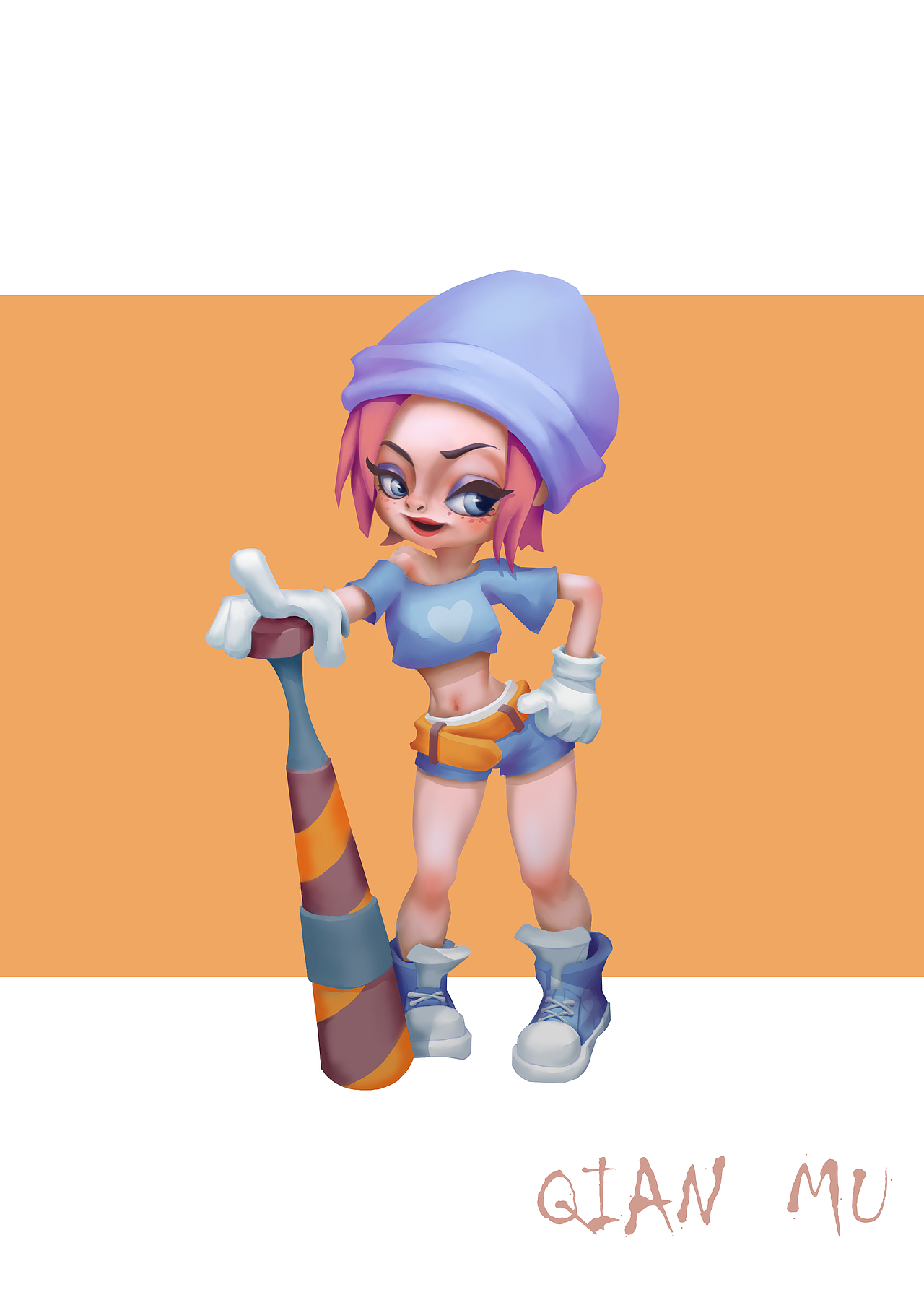 gogo小镇人物动物美式卡通设计