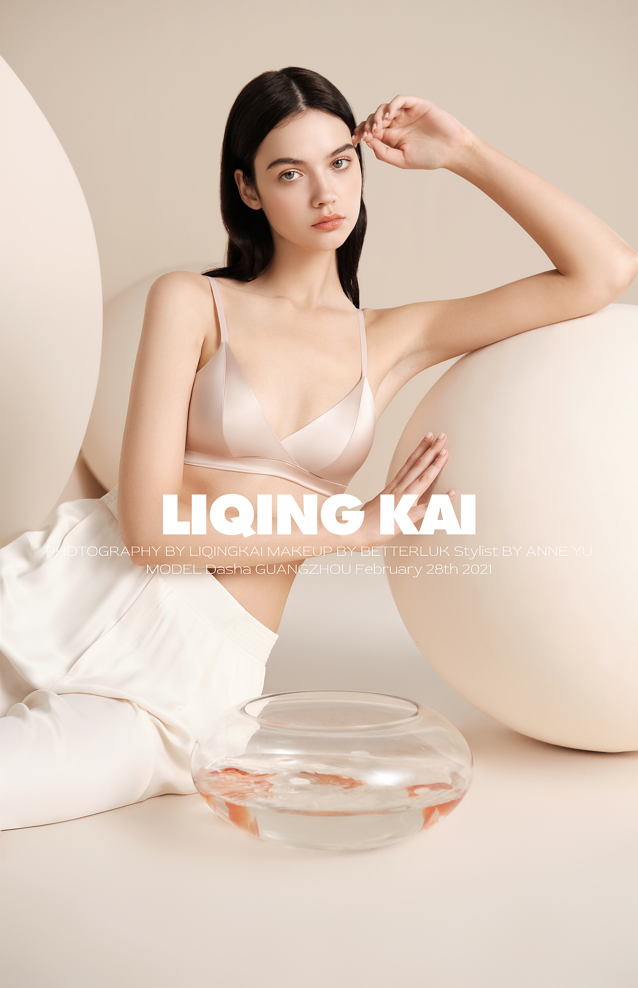 内衣拍摄(一个长得很像Lisa的模特)（图ZMjczMTI1ODE2） - 时尚/艺术摄影 - 站酷设计师摄影师李清凯原创素材 - 站酷ZCOOL