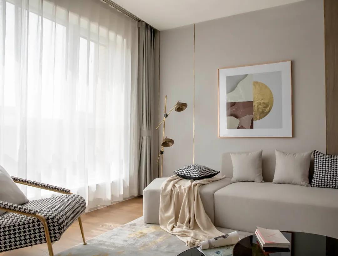 140㎡现代简约风格新房装修，多功能房格外温馨