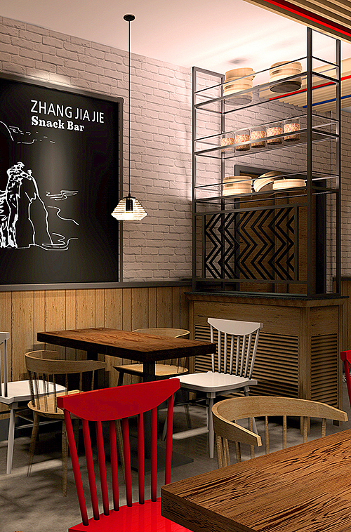 张家姐湘菜品牌设计-vi/文化/空间-深圳餐谋长品牌策划公司新案例（图ZNjcxNzkzOTI=） - 家装设计 - 站酷设计师餐谋长策划原创素材 - 站酷ZCOOL