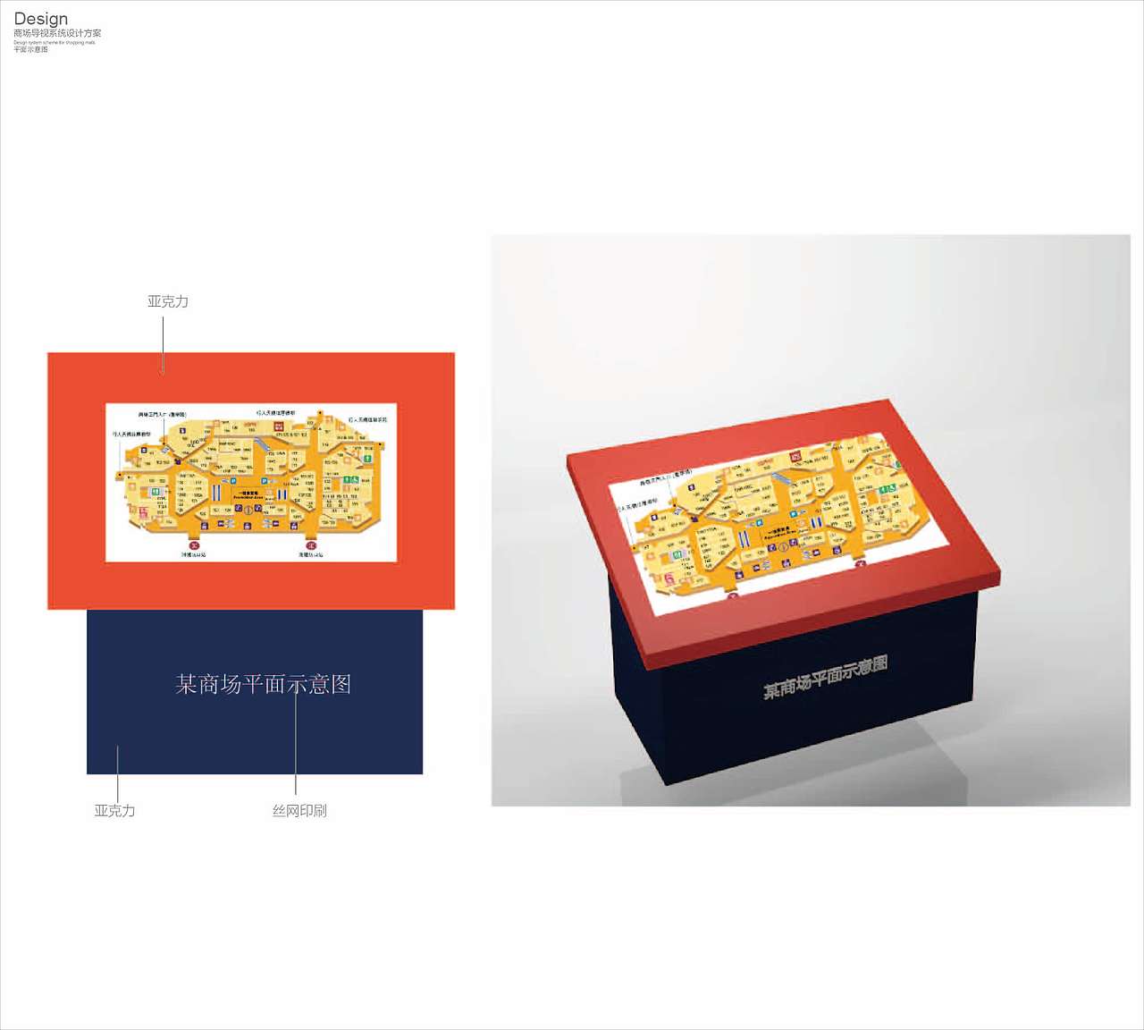 商场导视系统设计（图ZMTI3MTAxNzU2） - 商业空间设计 - 站酷设计师蓝色的榴莲原创素材 - 站酷ZCOOL