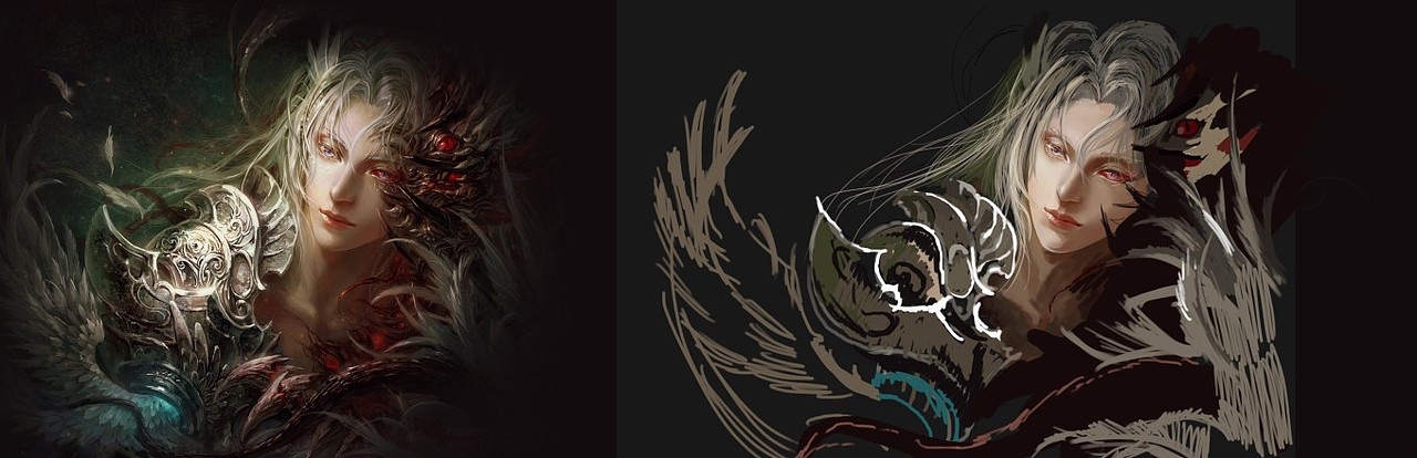 “交织”（图ZMTM3MDY3MzI=） - 艺术插画 - 站酷设计师普兰加红原创素材 - 站酷ZCOOL