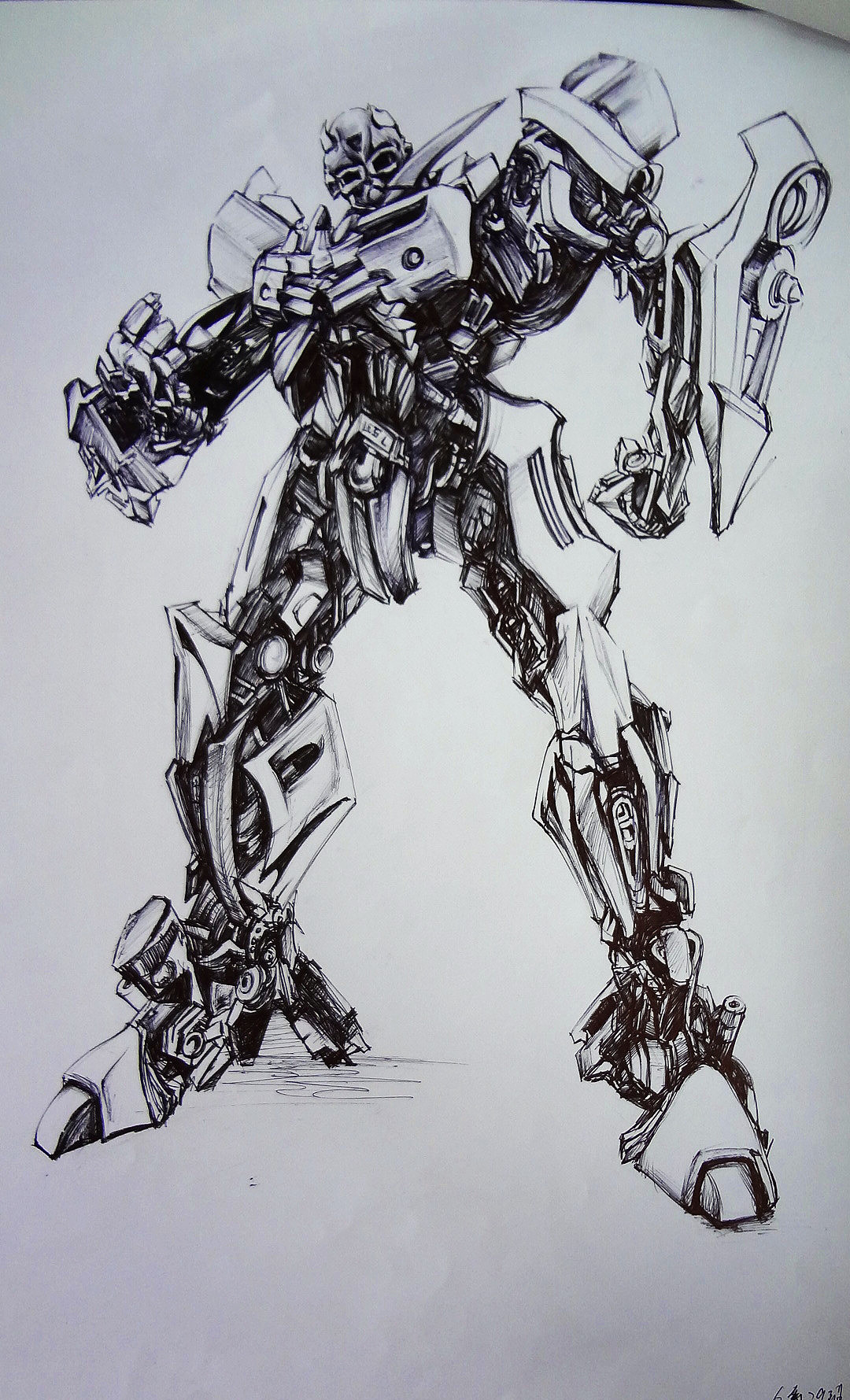 中期的手绘练习