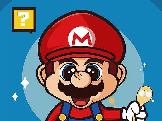 超级玛丽（个人主页-ZMjk0NDA0NTI=） - 图案 - 站酷设计师Agatha怡原创素材 - 站酷ZCOOL