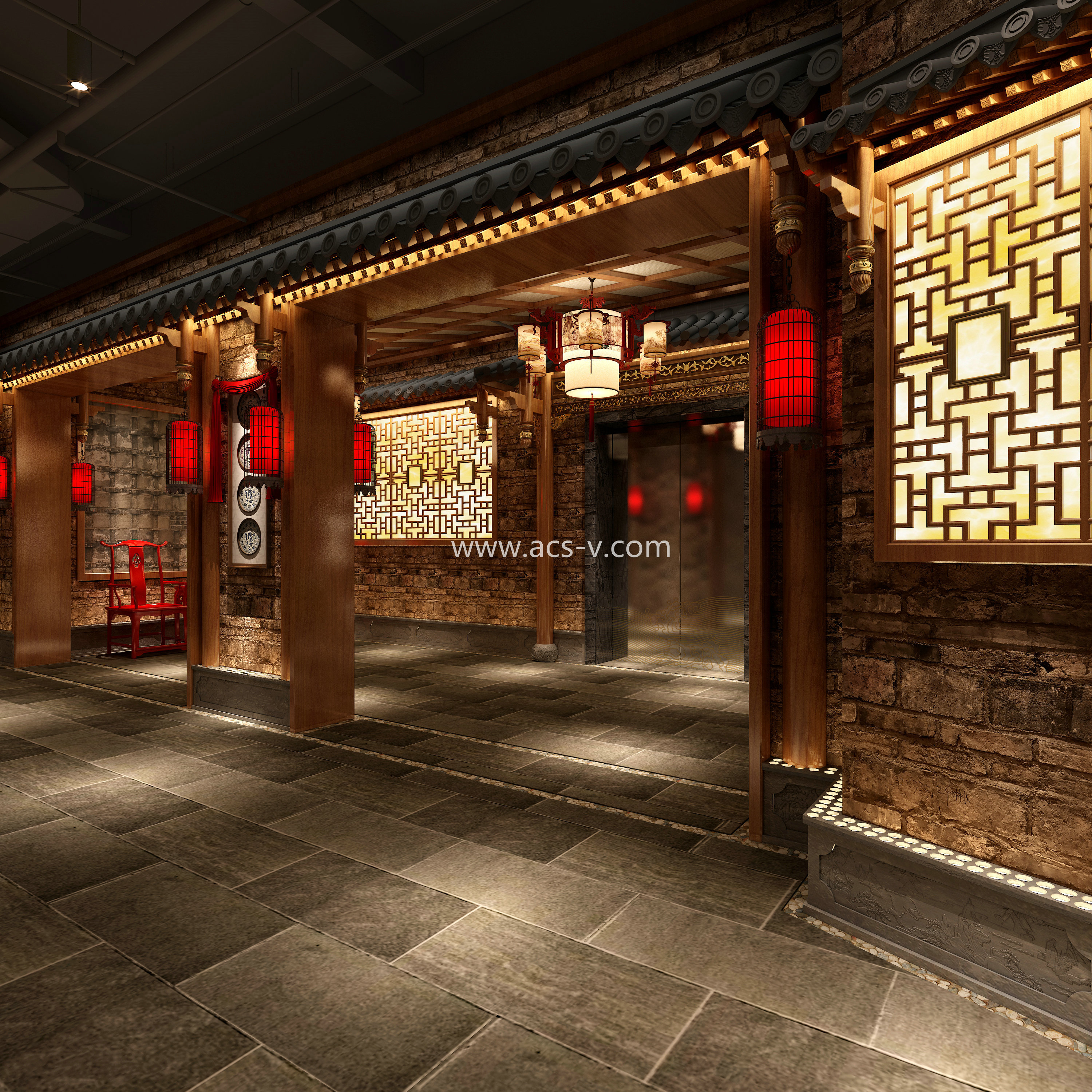 经典的传统中式艺术---川西坝子连锁火锅店设计