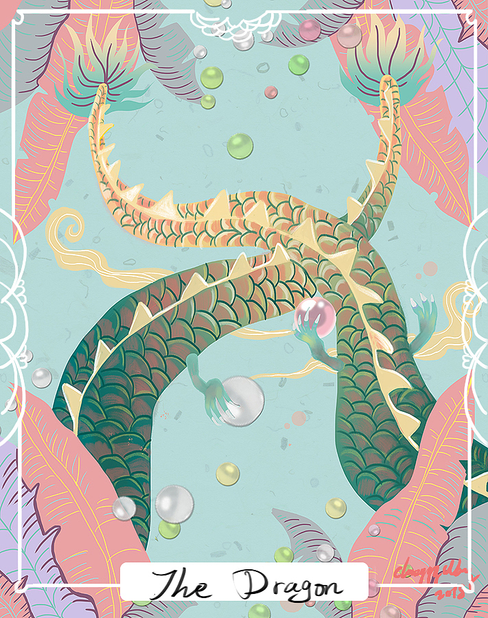 原创十二生肖插画