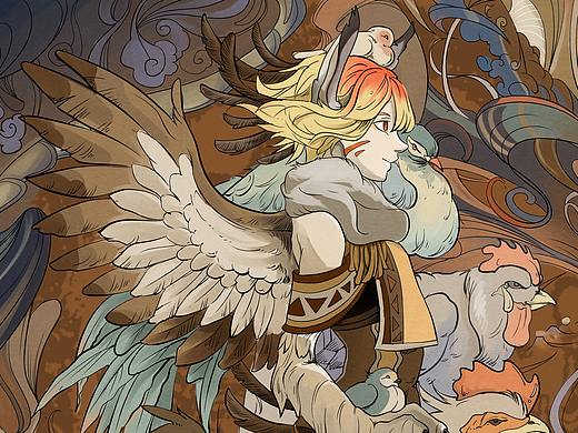 平时的临摹与创作~