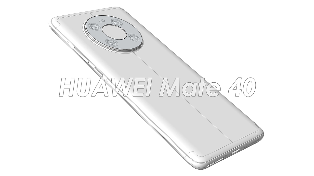 HUAWEI华为MATE40系列手机3D模型