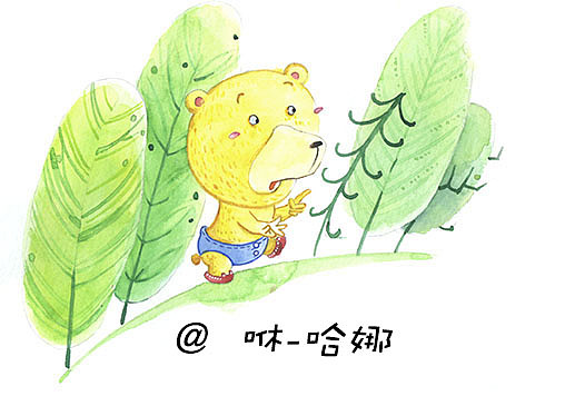 和爸爸一起读儿童插画（图ZNzE5Njk4NzY=） - 商业插画 - 站酷设计师咻_哈娜原创素材 - 站酷ZCOOL