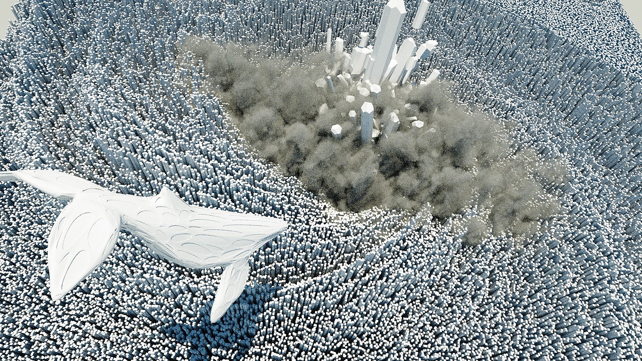 破灭之漩 oc渲染器scatter与vdb功能（图ZMTA5OTI2NzMy） - 场景 - 站酷设计师再渡津轻原创素材 - 站酷ZCOOL