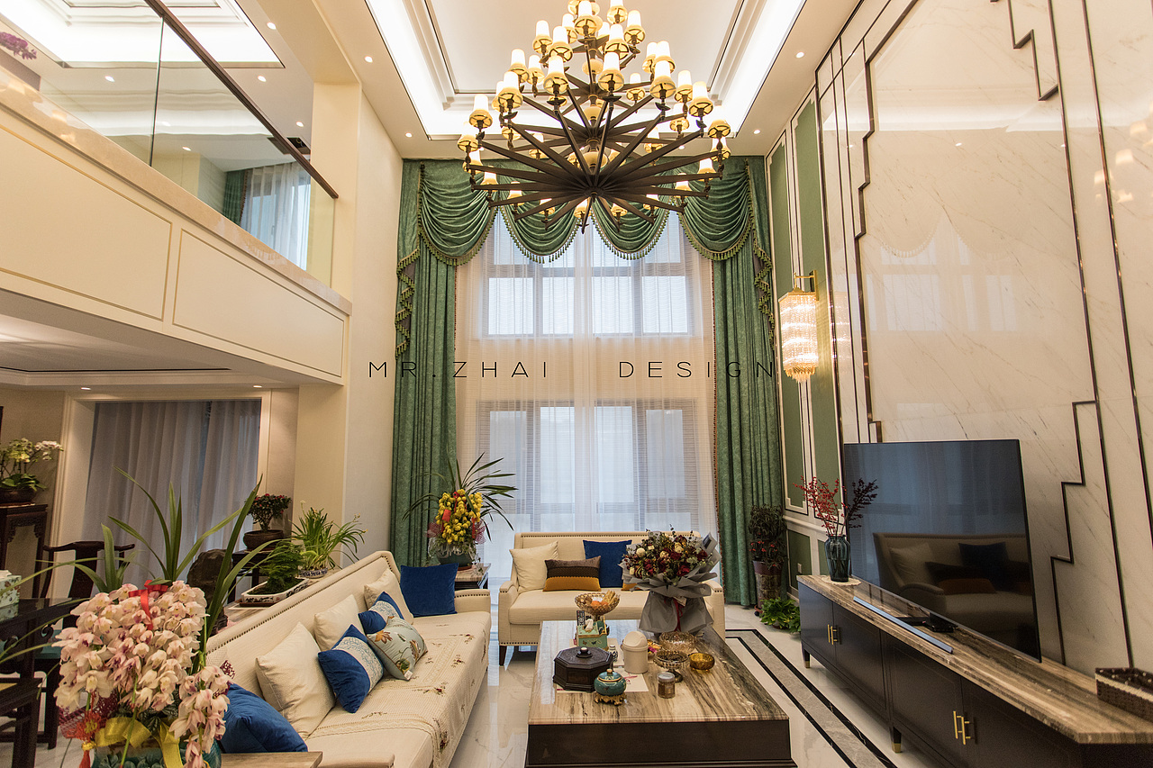 天成郡府复式洋房轻奢风