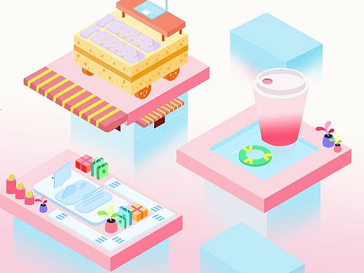 【作品集-2020】-UI/小程序/插画/图标