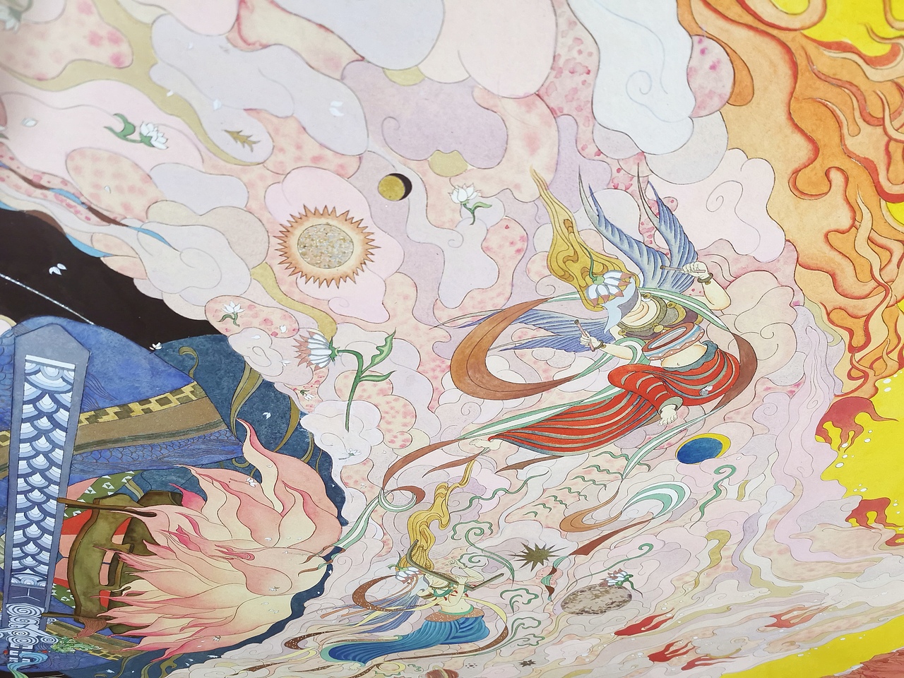 楚辞九歌系列|东皇太一（图ZMjQ3MzE3MzQ4） - 商业插画 - 站酷设计师绯靥原创素材 - 站酷ZCOOL