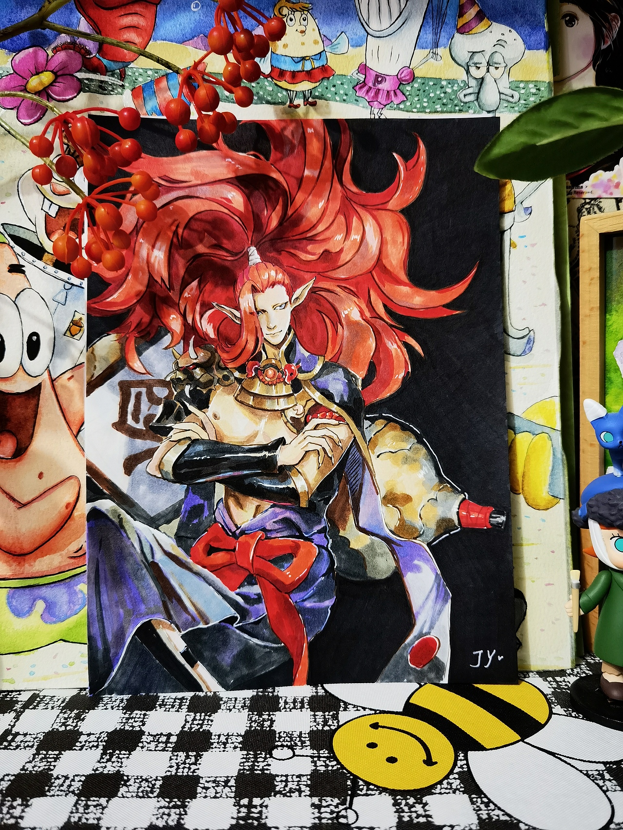 【马克笔-阴阳师】酒吞童子