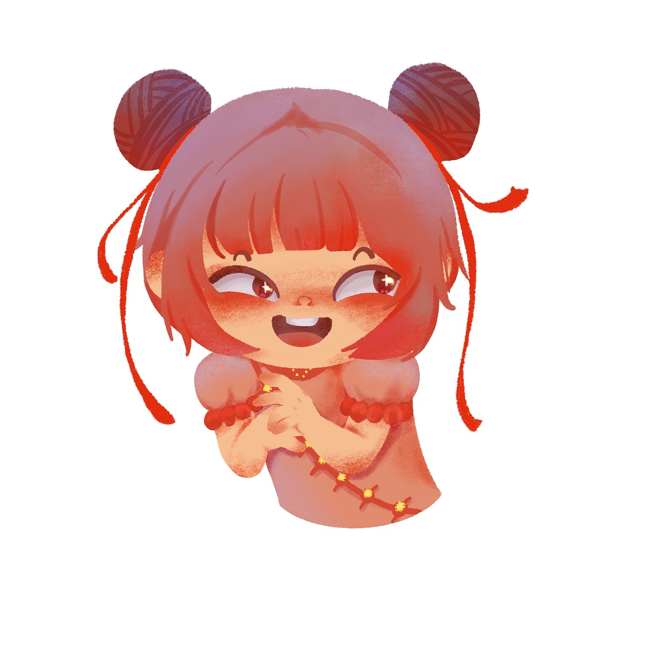 【表情包】北京大妞儿|插画|儿童插画|绪桉 - 原创作品 - 站酷 (zcool