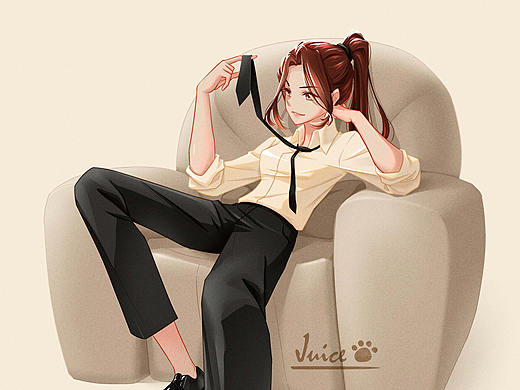 画个帅姐姐