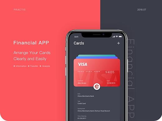 Bank Cards Arrangement App
