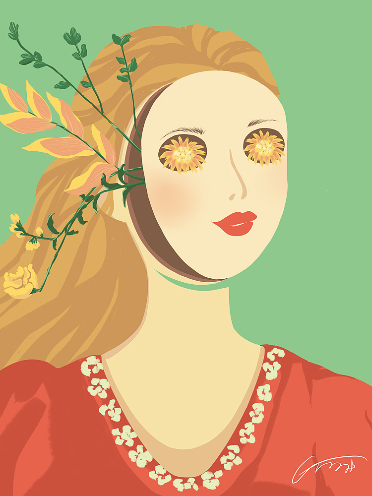 繪畫打卡-花系列（圖ZMjA5Njg5OTA4） - 創(chuàng)作習(xí)作 - 站酷設(shè)計(jì)師C2222D原創(chuàng)素材 - 站酷ZCOOL