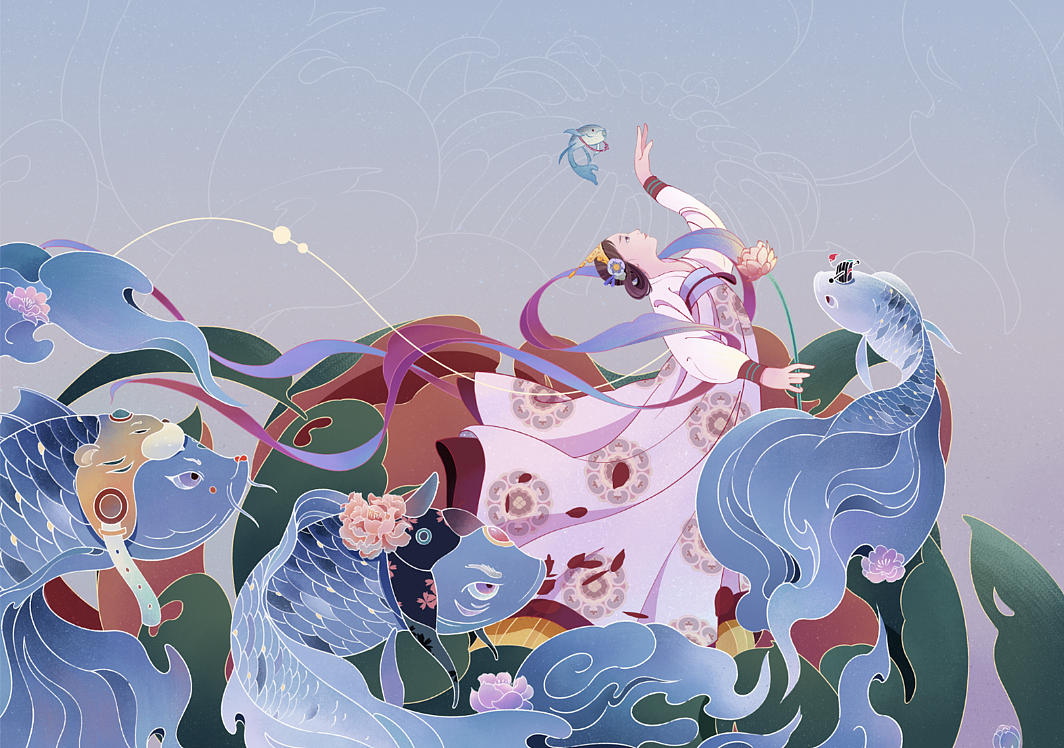 2020年摸鱼作品小结（图ZMjM3Njc1Mjg4） - 创作习作 - 站酷设计师薇卷原创素材 - 站酷ZCOOL