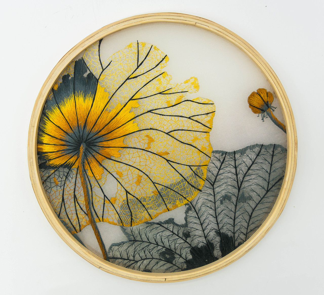 一席文创 手工双面绣画框 苏绣刺绣照片墙