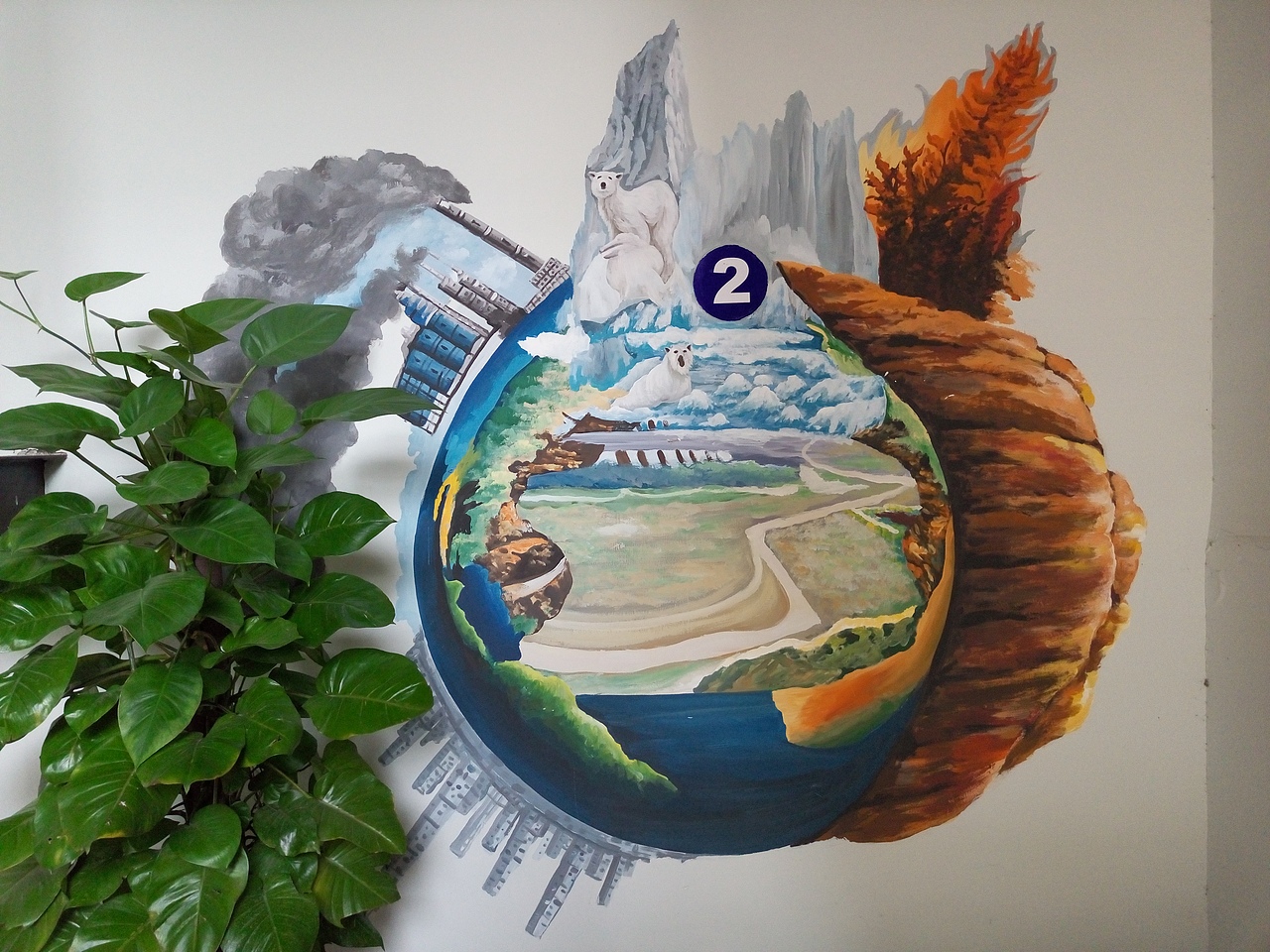 广州车陂创意园手绘壁画