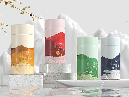 人间好时节茶礼包装设计
