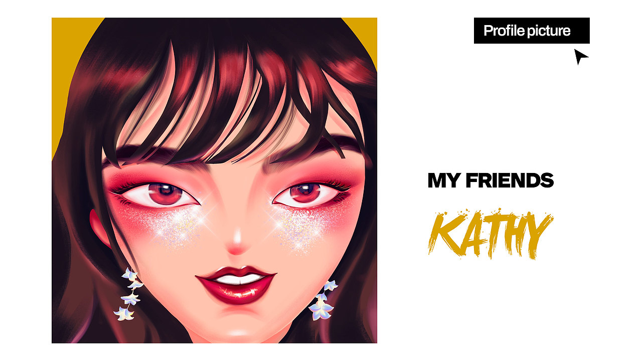 头像｜My friends（图ZMzE0NDM3MTc2） - 创作习作 - 站酷设计师Tian413原创素材 - 站酷ZCOOL