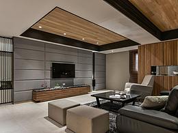 郑州私人别墅定制设计装修：退休老师的新中式雅居